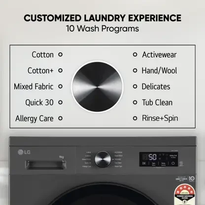 LG:WASHING MACHINE:FHB1209Z2M