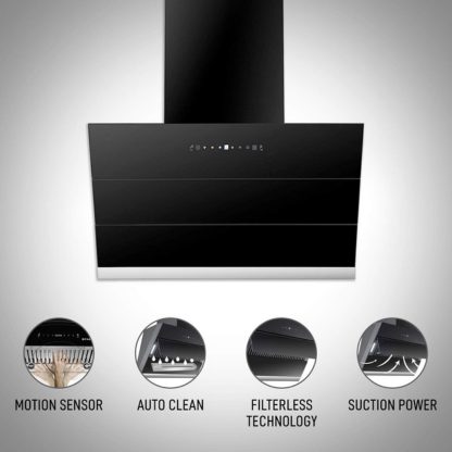 FABER:CHIMNEY:HOOD ZENITH FL SC AC BK 60