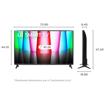 LG 32 INCHES HD READY SMART TV 32LR573