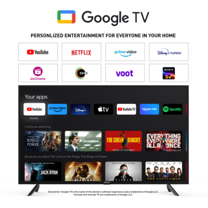 PANASONIC 32 INCHES SMART GOOGLE TV TH-32MS660DX