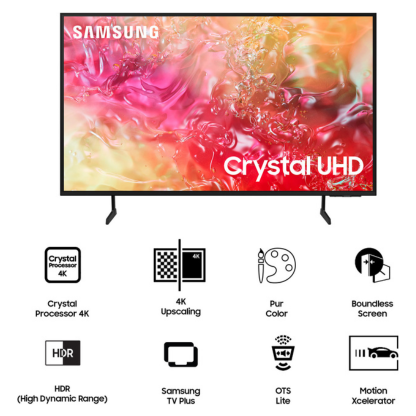 SAMSUNG 55 INCHES UHD SMART LED TV UA55DU7000KLXL