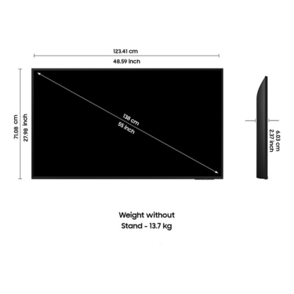 SAMSUNG 55 INCHES UHD SMART LED TV UA55DU7000KLXL