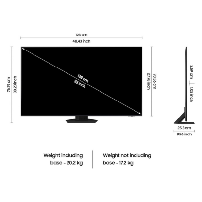 SAMSUNG 55 INCHES QLED SMART TV QA55QN70FAULXL