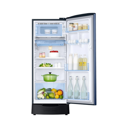 Samsung 183 LTR 5 STAR DIRECT COOL REFRIGERATOR RR20D2825CU/NL CAMELLIA BLUE