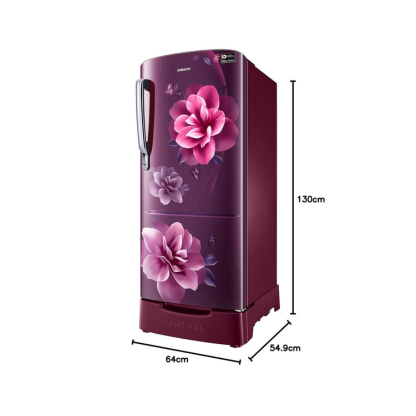 Samsung 183 LTR 3 STAR DIRECT COOL REFRIGERATOR RR20C1823CR/HL CAMELLIA PURPLE