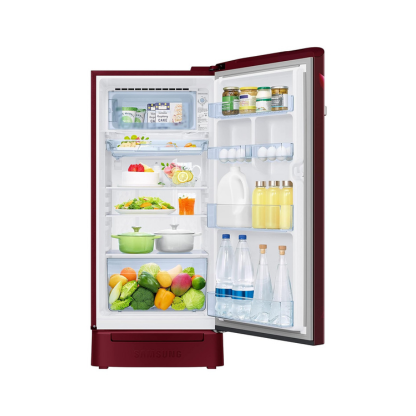 Samsung 189 LTR 5 STAR DIRECT COOL REFRIGERATOR RR21C2H25RZ MIDNIGHT BLOSSOM RED