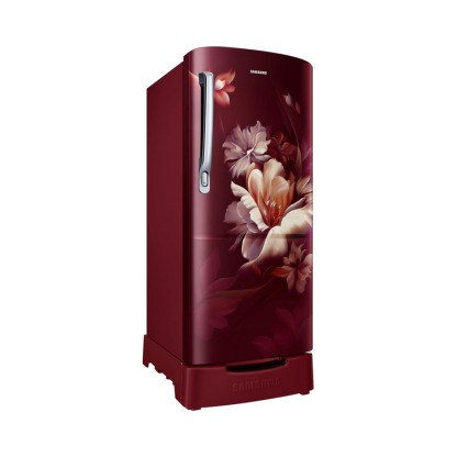 Samsung 183 LTR 3 STAR DIRECT COOL REFRIGERATOR RR20D1823RZ/HL MIDNIGHT BLOSSOM RED
