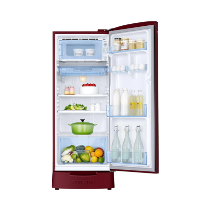 Samsung 183 LTR 3 STAR DIRECT COOL REFRIGERATOR RR20D1823RZ/HL MIDNIGHT BLOSSOM RED