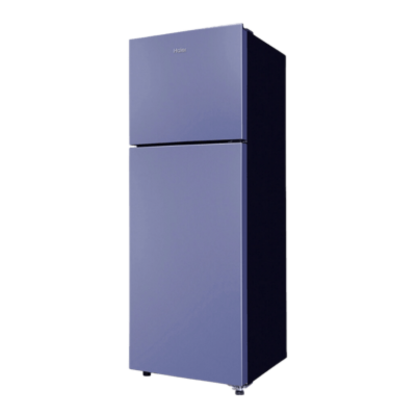 Haier 240 LTR 2 STAR FROST FREE DOUBLE DOOR REFRIGERATOR HRF-2902IERB-P RADISH BLUE