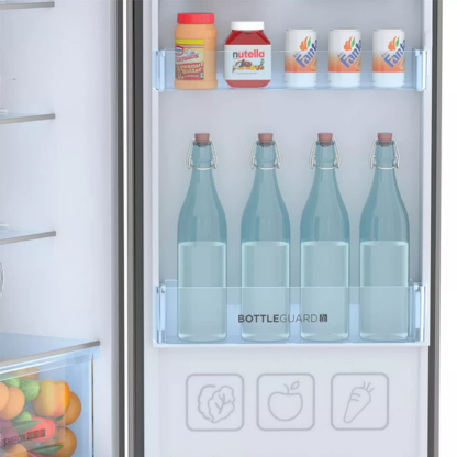 Haier 240 LTR 2 STAR FROST FREE DOUBLE DOOR REFRIGERATOR HRF-2902BMS-P MOON SILVER/GREY