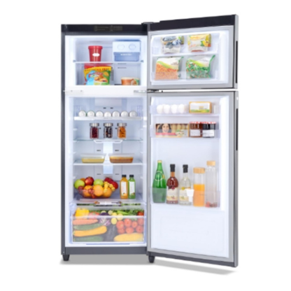 Godrej 244 LTR 2 STAR FROST FREE DOUBLE DOOR REFRIGERATOR RT EONVALOR 280B RCIT FS ST FOSSIL STEEL