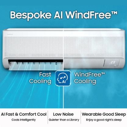 SAMSUNG 1.5 TON 3 STAR WI-FI SMART INVERTER SPLIT AC AR60F19D1XWNNA