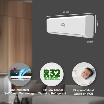 GODREJ 1.5 TON 3 STAR NO-INVERTER SPLIT AC SFC-18STC3-WYP NON
