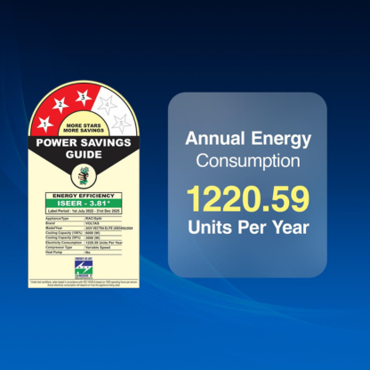 VOLTAS 2.0 TON 3 STAR INVERTER SPLIT AC S243V VECTRA ELITE