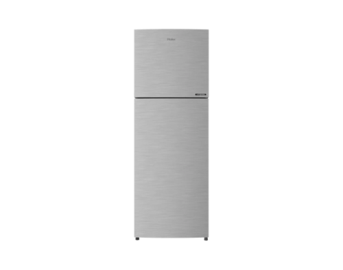 Haier 240 LTR 2 STAR FROST FREE DOUBLE DOOR REFRIGERATOR HRF-2902EBS-P BRUSHLINE SILVER